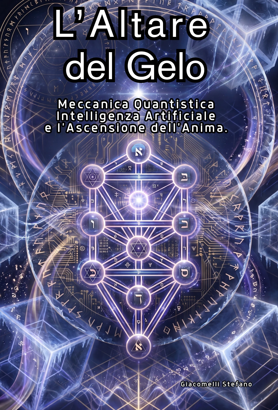 Copertina ufficiale del libro L’Altare del Gelo di Stefano Giacomelli